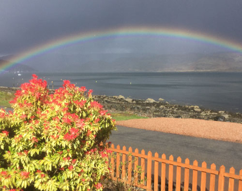 Rainbow over Kyles